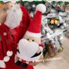 Santa Christmas Claus Plush Toy With Pp Cotton For Holiday Gift Decoration Room
