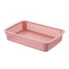 Frame Storage Basket Hollow Design Sorting Plastic Home Storage Rectangular Storage Basket Strong Pressure Resistance Storing