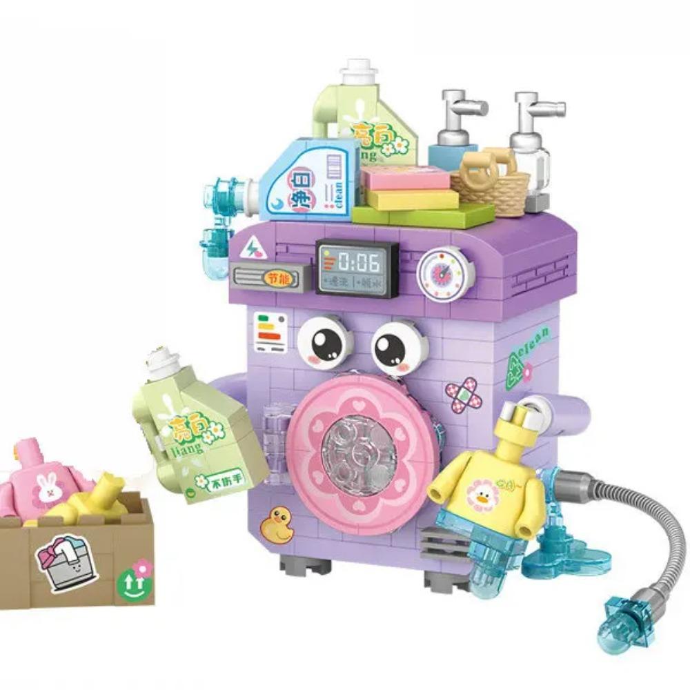 House Building Blocks Household Appliance Dessert Store Street View Snack Children's Toys Boys Girls Gifts Compatible With Lego