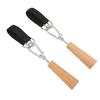 1 Pair Wooden Pull Up Grips Professional Arm Strength Training Pull Up Fitness Accessories for Home 