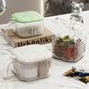 Moisture-proof Condiment Container 4 Compartment Spice Jar Condiment Storage Box  Restaurant