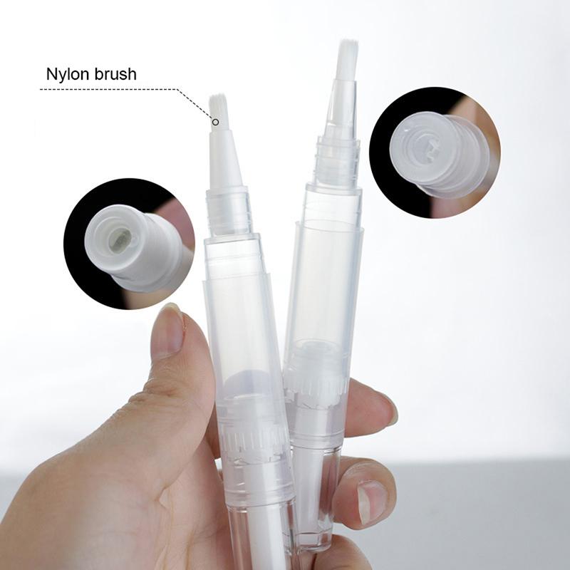 Empty Twist Pen With Brush Refillable Bottle Cosmetic Container Nail Polish Tube