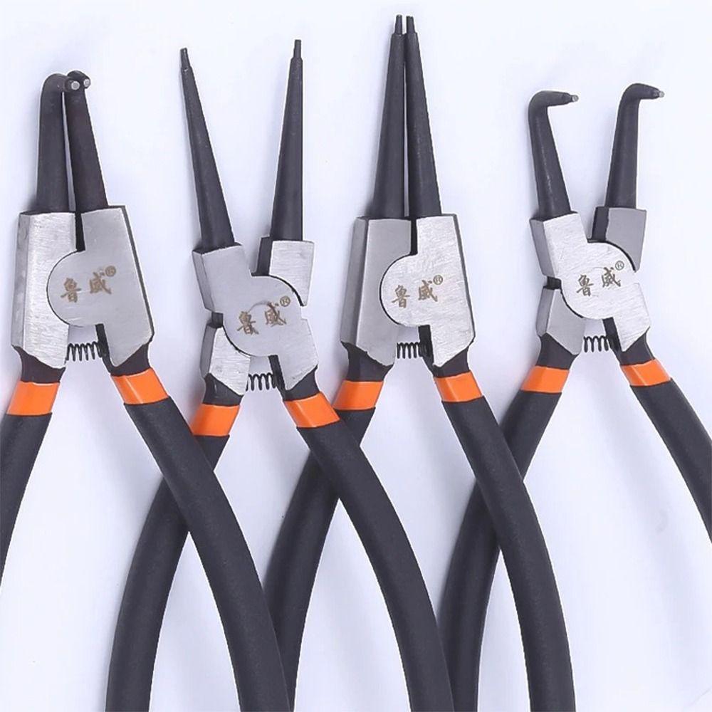 Hand Tool Snap Ring Pliers High Carbon Steel Snap Rings Puller Fishing Tool
