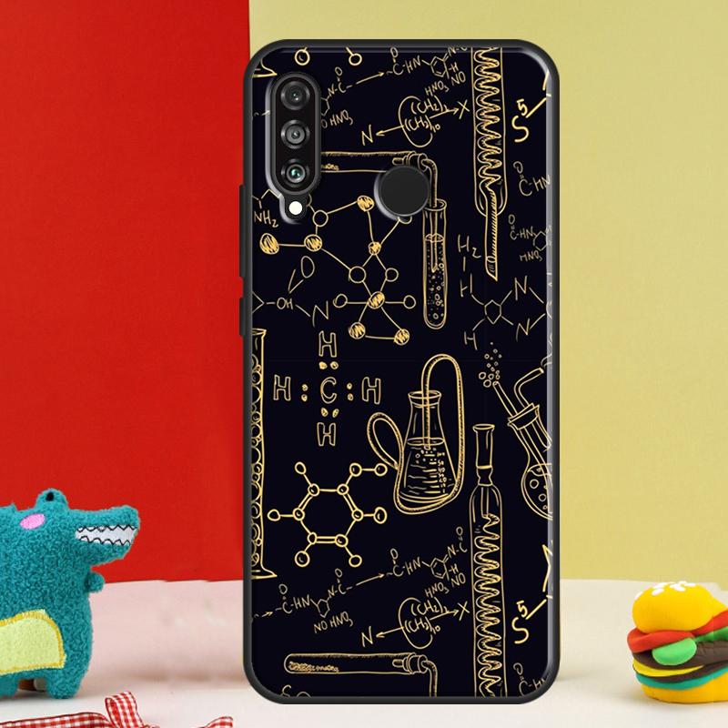 Химическая лаборатория Для Huawei Nova 5T 9 10 SE 12i 12s 11i Y91 Y90 Y60 Y70 Y72 Y61 P60 P30 Pro P20 P40 Lite Чехол