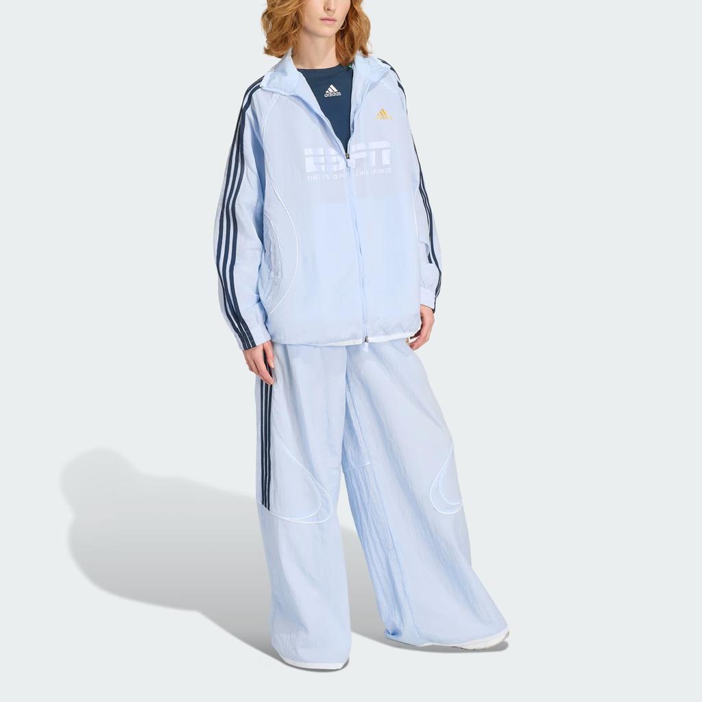 adidas Спортивная кофта Teamgeist 2.0 с тремя полосками, на молнии, с высоким воротником, теплая, с длинным рукавом, женская куртка KC6395