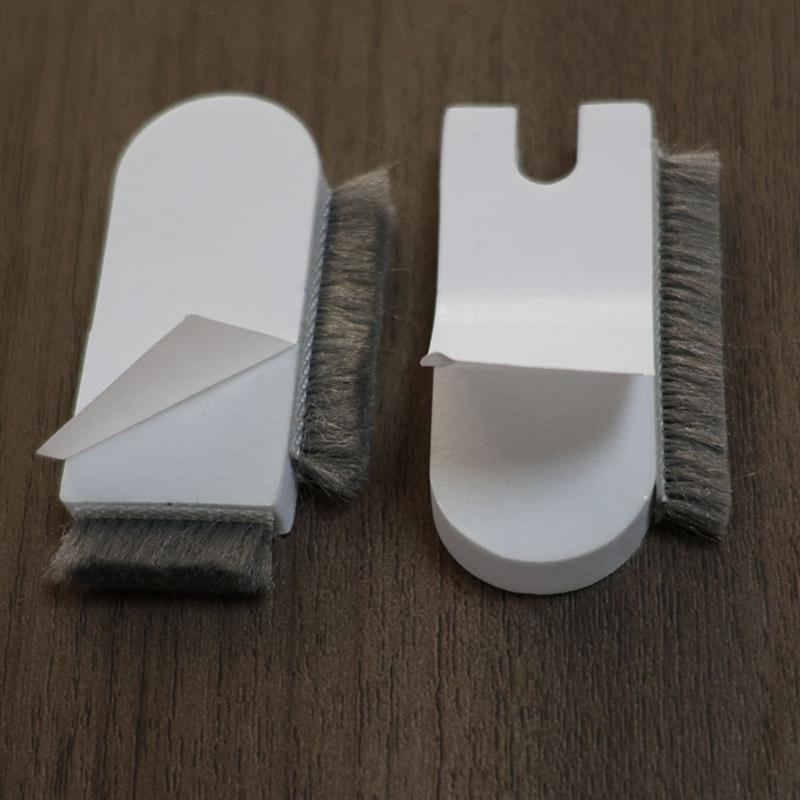 Самоклеящаяся уплотнительная полоса Eva+Pp типа Пуш-Пулл Ветрозащитный оконный буферный блок Раздвижная вверх и вниз направляющая Щеточная полоса Оконная фурнитура