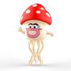 Mushroom head Electric Dancing Octopus Toy Interactive Walking Dancing Octopus  Desktop Ornament