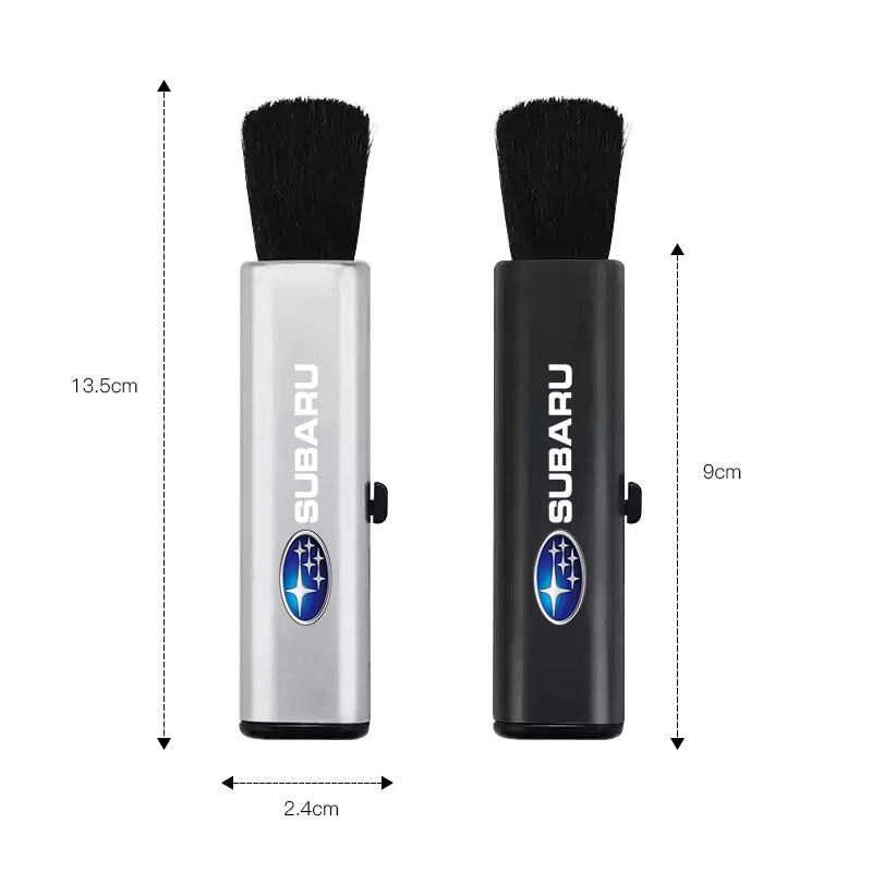 Subaru Car Retractable Cleaning Soft Brush Interior Tool Accessories For STI Tribeca Forester Impreza Crosstrek XV Smart Legacy erg3