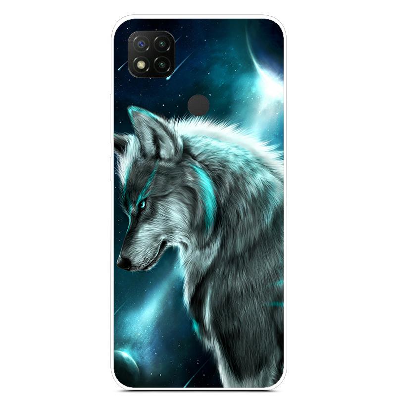 Милый чехол с изображением ромашки для Xiaomi Redmi 9C, тонкий чехол из ТПУ для Xiaomi Redmi 9C 9 C, NFC Funda PocoC3, мягкий бампер