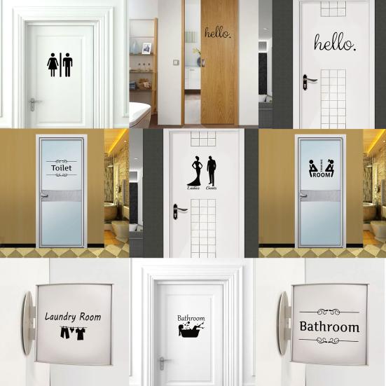 Простой в использовании портативный креативный здоровый DIY декор туалетная наклейка туалетная наклейка