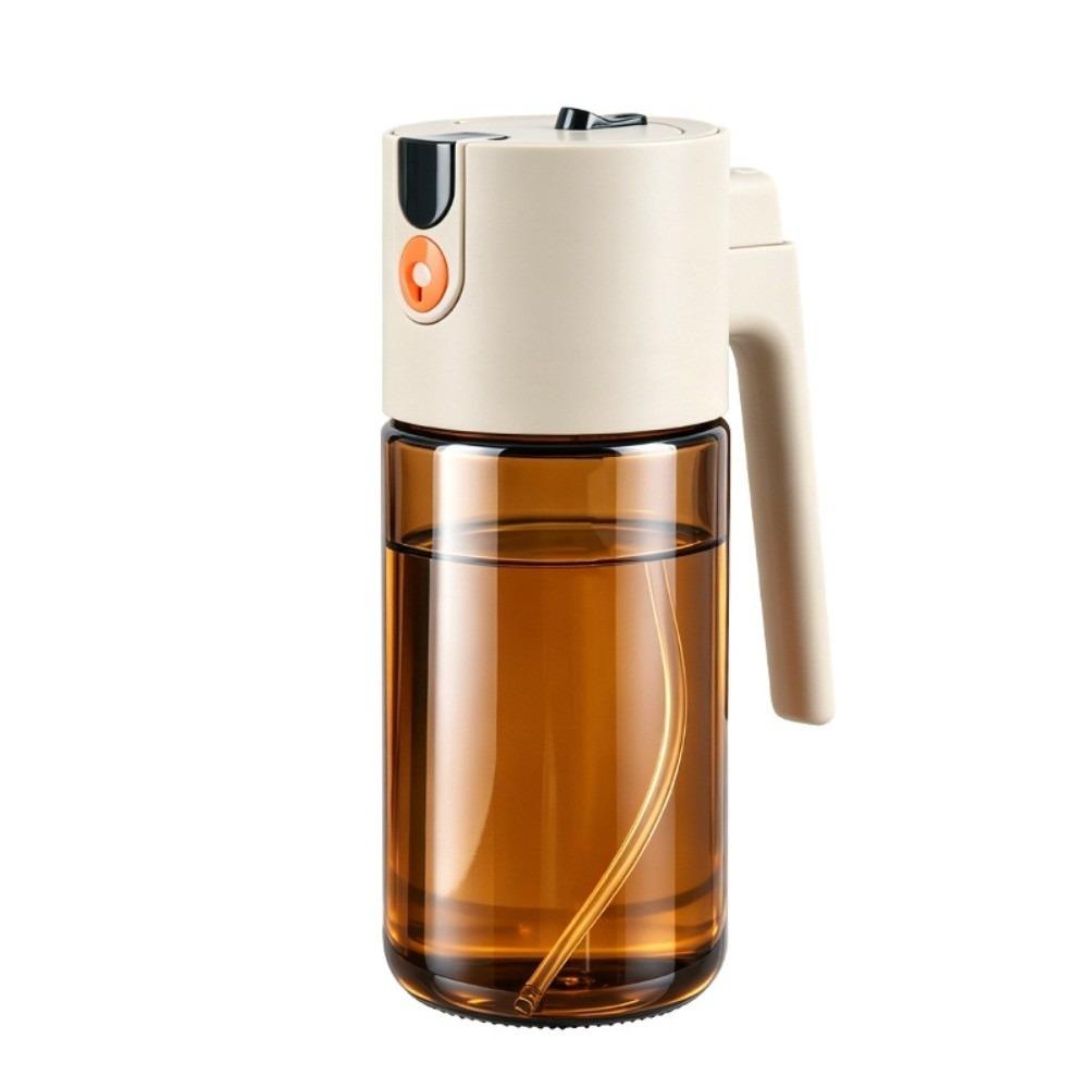 600ml Oil Bottle Spray & Pour Condiment Bottle Kitchen Accessories Spray Oil Dispenser Kitchen