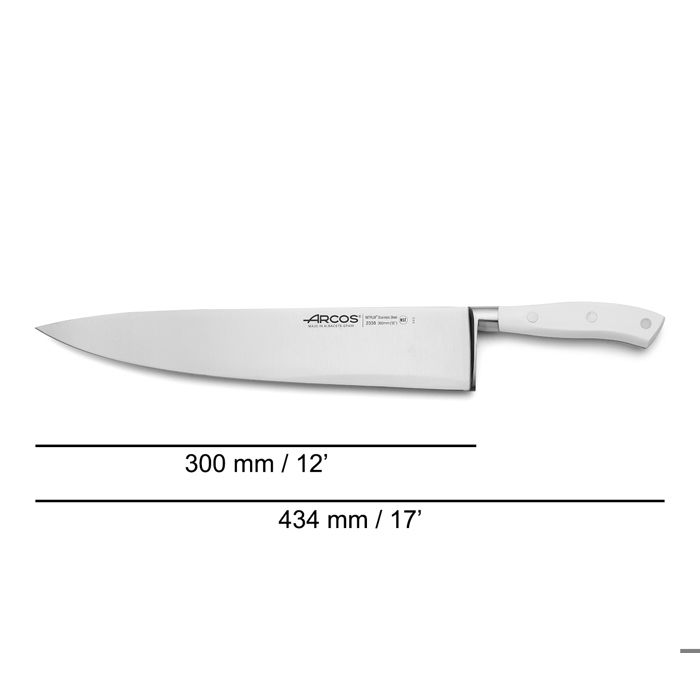 Couteau de chef - Arches - Acier inoxydable - Contemporain - 1 pièce