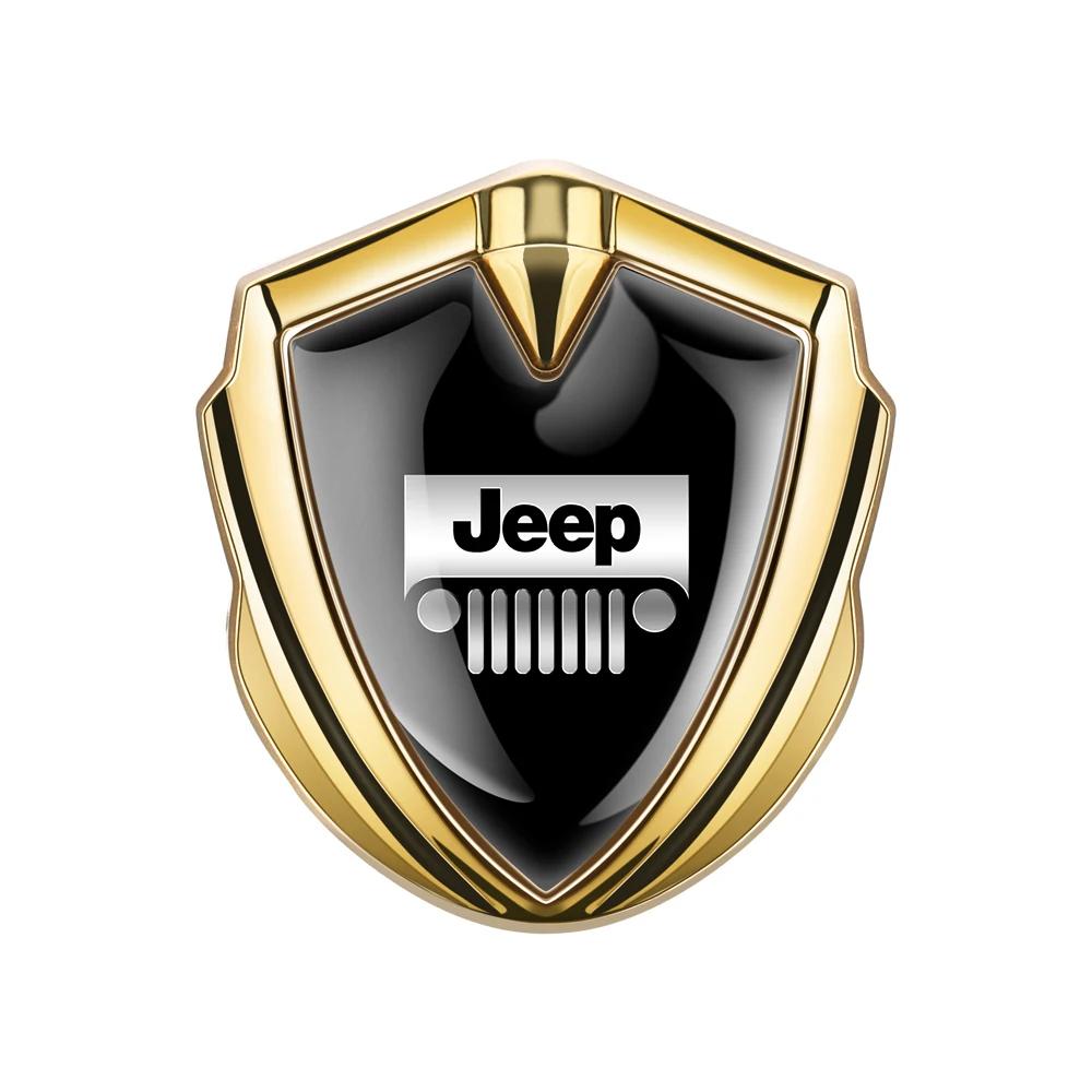 CTOISH1 3D Metal Shield Car Emblem Badge Sticker Trunk Decoration for Jeep Gladiator Patriot Renegade Wrangler Grand Cherokee
