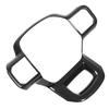 Steering Wheel Panel Cover ABS Carbon Fiber Style Decorative Trim Replacement for Ford 2021 and Up