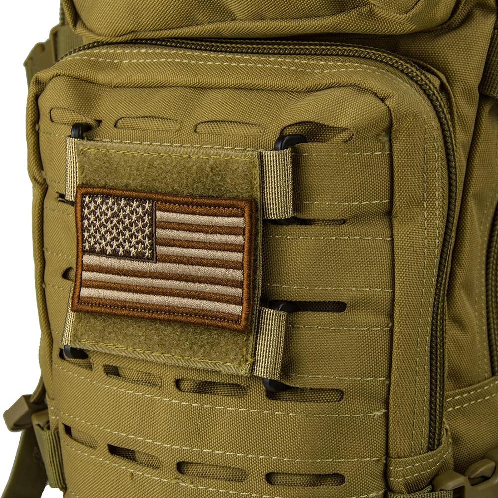 1PC 3IN Morale Badge Self-Adhesive Cloth Storage Base Outdoor Vest Backpack Accessory For MOLLE System