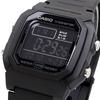 Casio Standard Digital Watch Black Inverted LCD Overseas Model [Casio] Men's W-800H-1BV [Item]