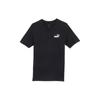 Puma Logo Casual Cotton Crew Neck T-Shirt Men Tops Black 683484-01