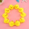 5Pcs Bath Toy Squeaky Duck Baby Water Toy Compact Children Hearing Development Toy for Home Bathroom