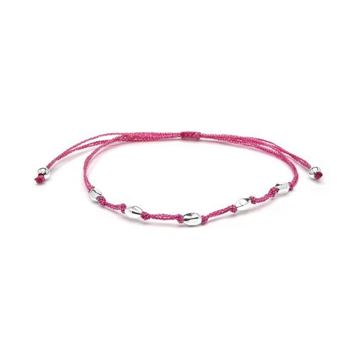 Bracelet - LUXENTER - Buawe - rose - argent sterling 925 - femme
