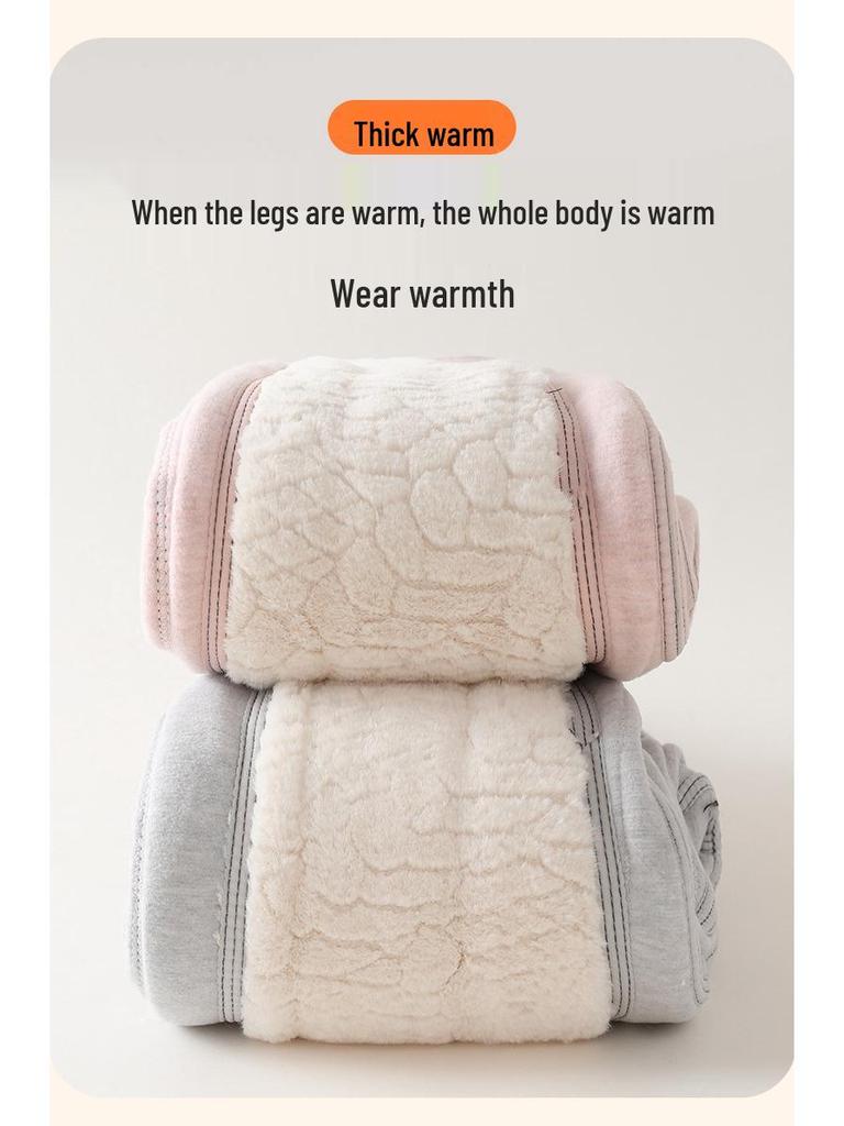 Зимние очень теплые брюки школьной формы для девочек и мальчиков - Теплый хлопковый внутренний слой с защитой талии и колен