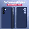 For Samsung A56 A16 A36 A55 A15 A35 A54 5G Case Liquid Silicone Phone Case For Samsung Galaxy S25 Ultra S24 FE S23 S22 A52 5G Cover Candy Shockproof