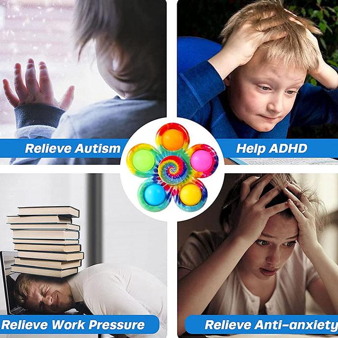 Игрушка с ямочками для снятия стресса, ручные игрушки для детей