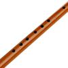 Traditional 6 Hole Bamboo Flute Clarinet Student Musical Instrument Wood Color