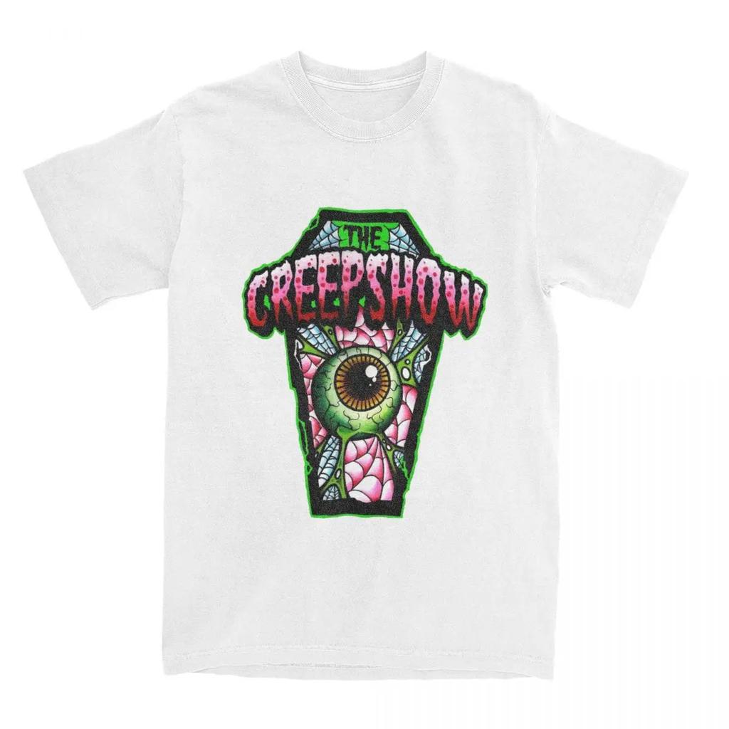 Смешные футболки «The Creepshow Lover» для мужчин и женщин, футболка для фанатов фильмов ужасов «The Creepshow Fan», одежда для подарков на день рождения