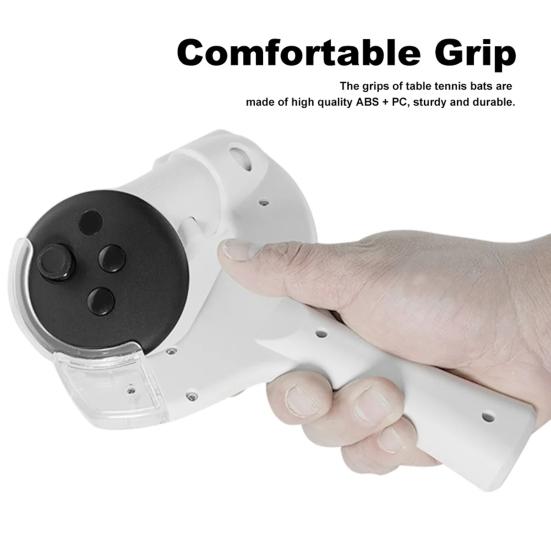 1 пара улучшенной ручки для настольного тенниса, эргономичный дизайн, адаптер для настольного тенниса, VR-игры для Quest 3