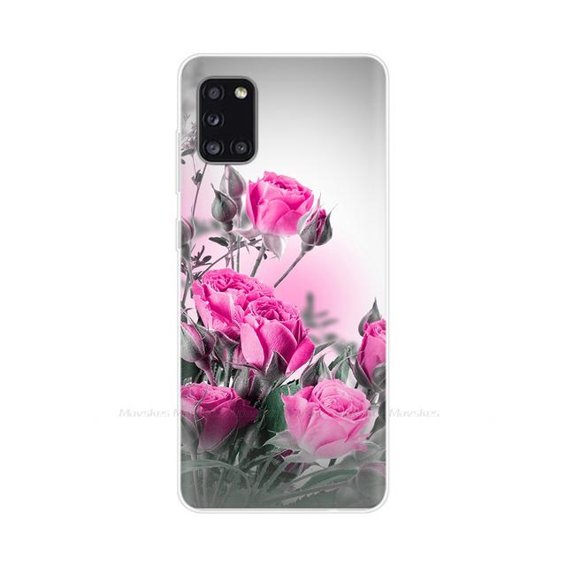 Чехол для Samsung Galaxy A31, мягкий силиконовый чехол из ТПУ, чехол для Samsung A31 A 31 см-A315f, чехол-бампер