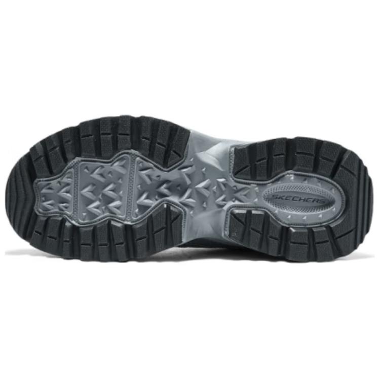 Skechers Мужская уличная мода Универсальные прочные низкие повседневные кроссовки Мужские кроссовки Угольно-красные 237740-CCRD