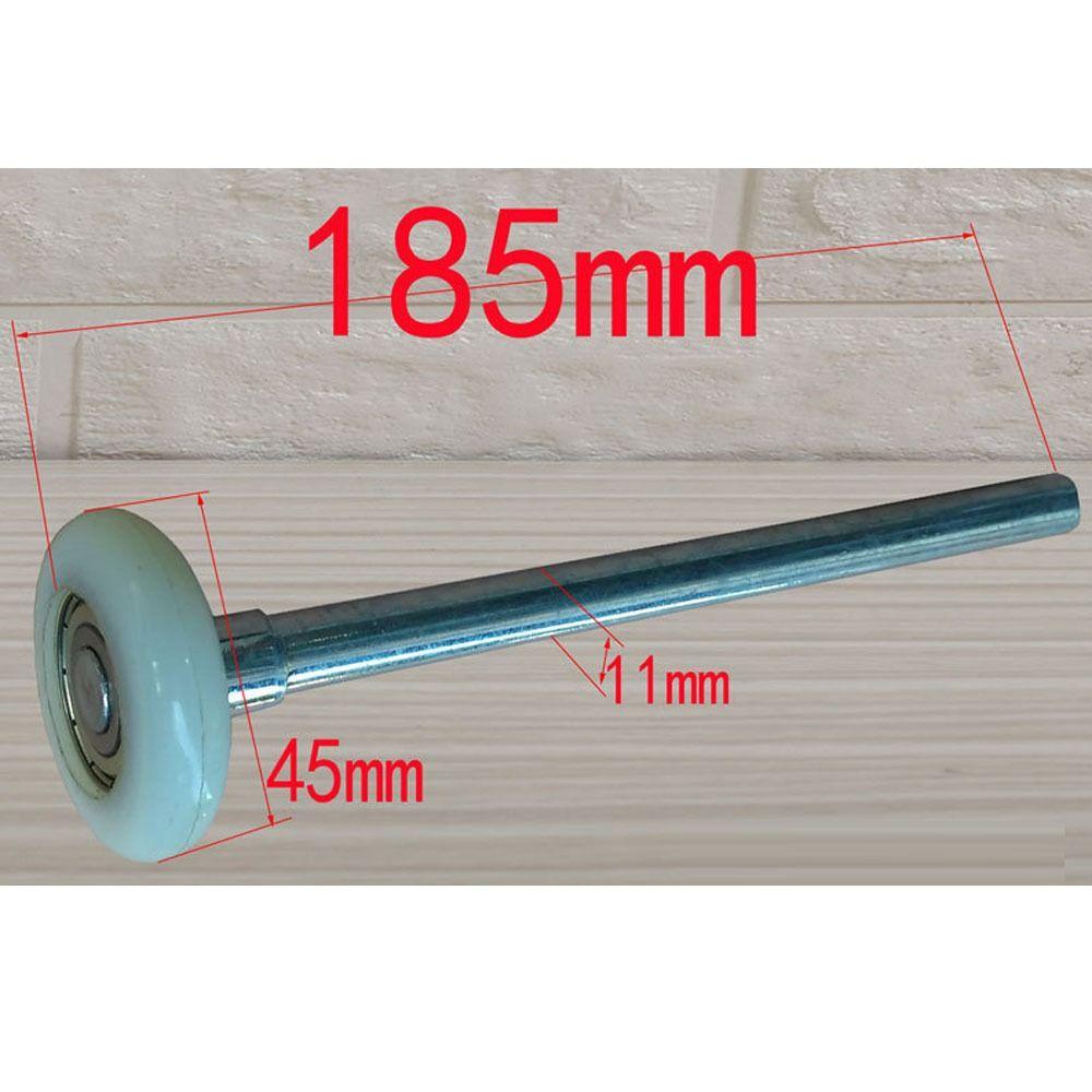 Galvanized Steel Door Wheels Nylon Sealing Shaft Roller Shutter Door Accessories For Garage Door