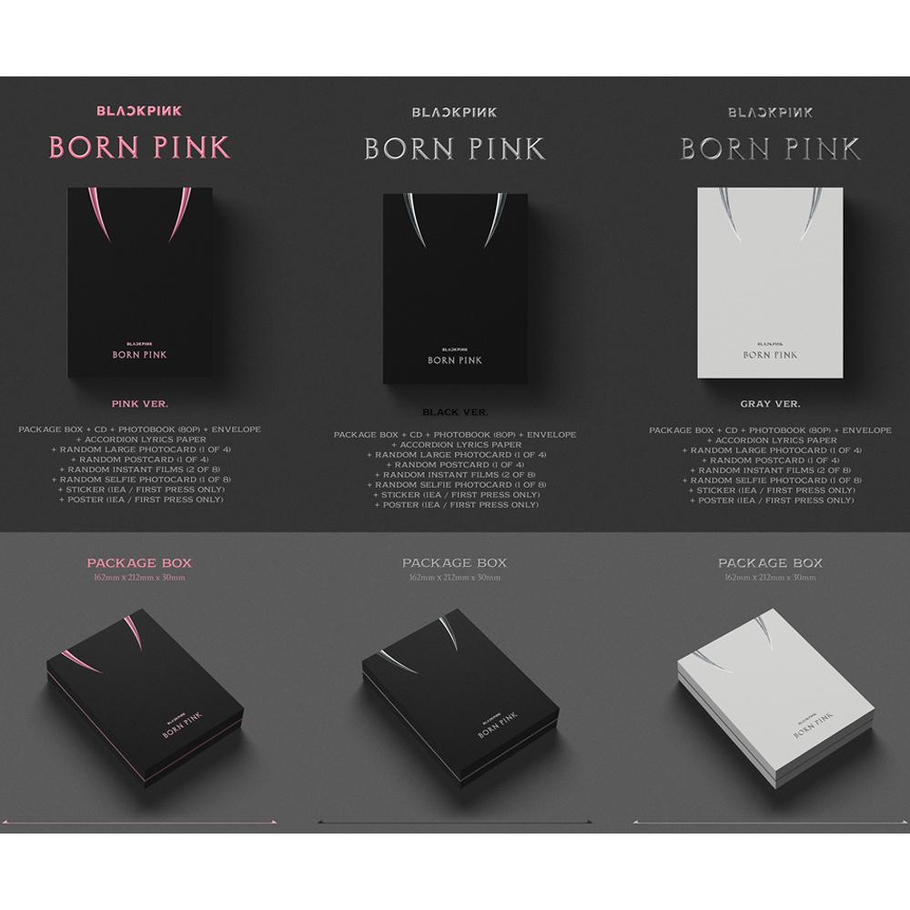 Blackpink - Born Pink 2nd Full Album with YG Select benefit BOX ver.
