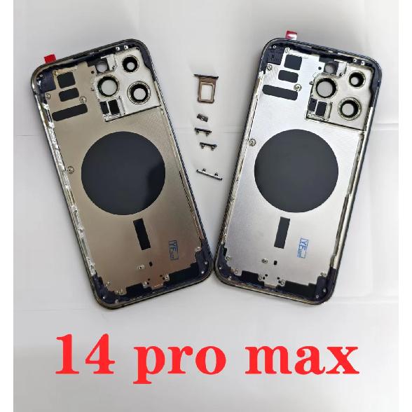 Задняя крышка OEM для iPhone 13 Pro Max 12 Mini 11 SE3 14 Pro max Задний корпус С бесплатными подарками, Рамка задней крышки + Задняя крышка + Боковые кнопки