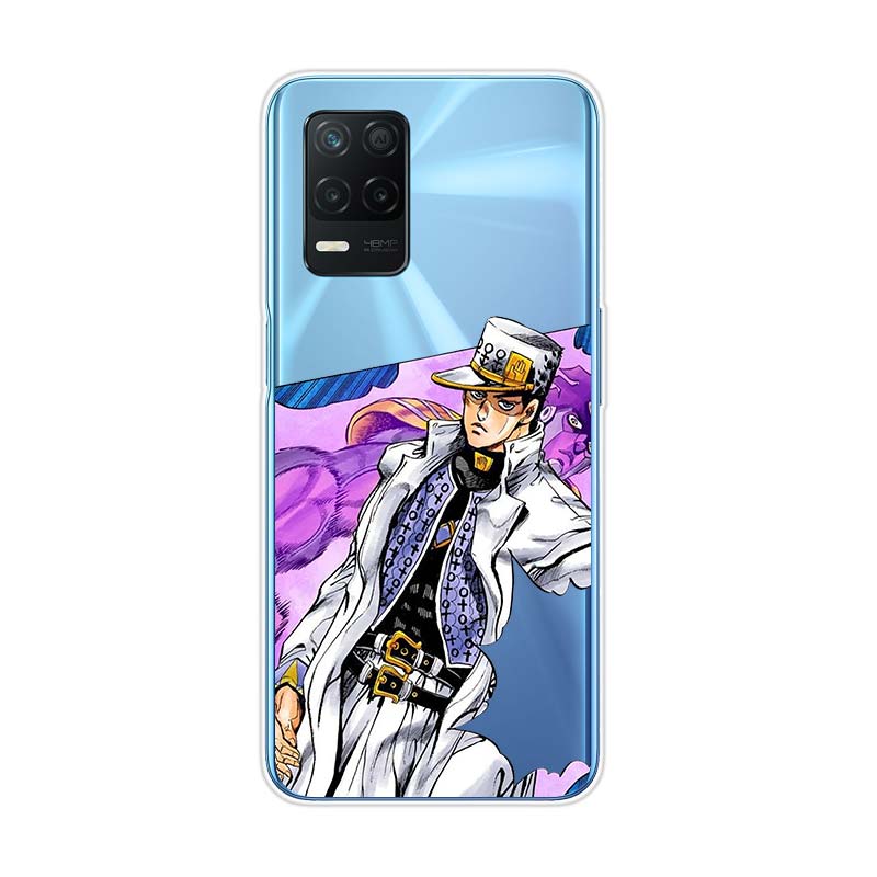 Чехол для телефона JoJos Bizarre Adventure для Realme 8 8i V3 V5 GT Neo Flash Edition Explorer Master Neo2 Narzo 30 50i 50A C21Y