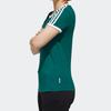 adidas Влагоотводящая футболка с круглым вырезом и коротким рукавом, женские топы, зеленый цвет GP5903
