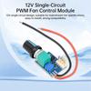 4-контактный ШИМ-контроллер скорости вращения вентилятора с поворотным переключателем, 1-канальный регулятор скорости вращения вентилятора, регулятор электрического оборудования для вентилятора ноутбука