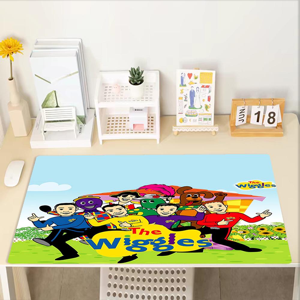 The Wiggles Theme Mouse Pad, Non Slip Rubber Base, Multifunctional Office & Home Decor, Perfect for Workspace Personalization.