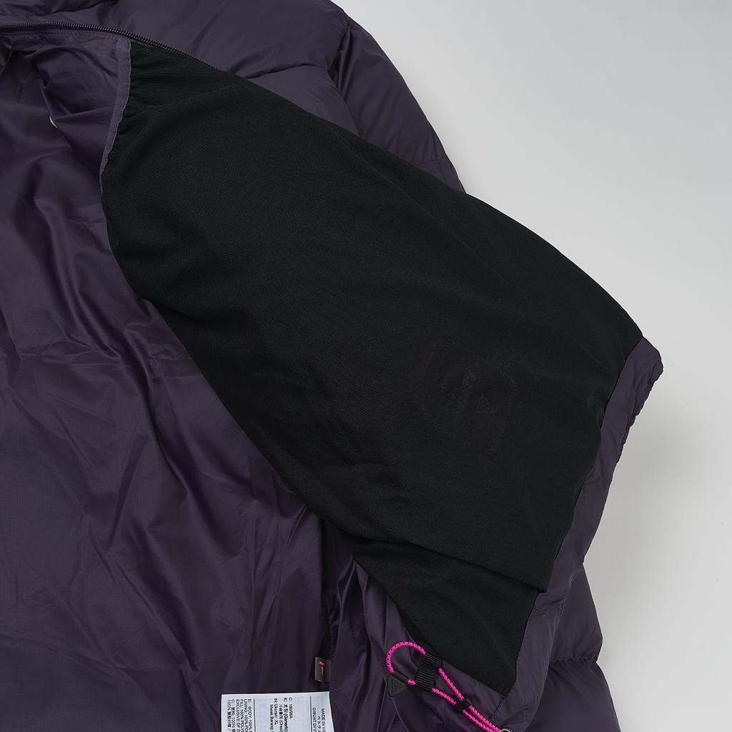 Nike ACG Therma-Fit Adv Lunar Lake PrimaLoft Свободный крой Однотонная хлопковая куртка с капюшоном Мужские куртки Насыщенно-виноградный FV8909-573