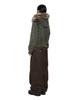 Aakam Fur Camo Contrast Jacket (Khaki)