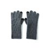 Touch Screen Gloves Cashmere Autumn and Winter New Style Unisex Twisted Pattern Warm Cycling Windproof Knitted Five Finger