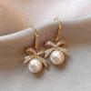 French Pearl Tassel Earrings for Women - 2024 New High-End Light Luxury Style