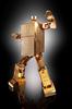 TAMASHII NATIONS Soul of Chogokin Golden Warrior Gold Lightan GX-32R Gold Lightan 24K Gold Plated Finish Approx. 130mm (Robot Form) ABS & PV