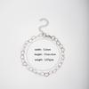 New peach hollow heart love bracelet stainless steel simple light luxury fashion trend heart jewelry with chain
