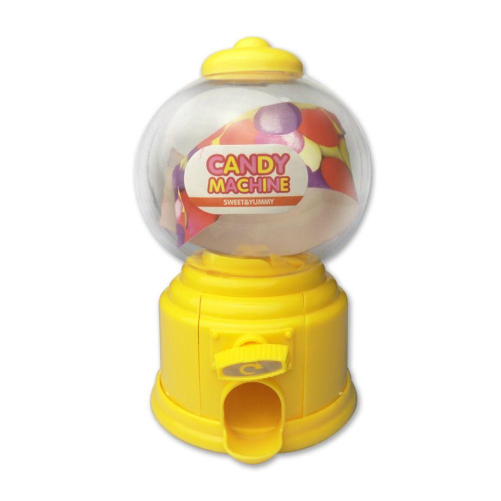 Plastic Candy Machine Cute Candy Dispenser Portable Bank Deposit Box Sweets Machine Nice Gift for Children Home Decor
