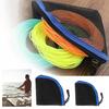 Fly Fishing Leader Wallet Black Mesh Fly Fishing Leader Pocket Tippet Line Storage Bag for Saltwater Freshwater Fishing