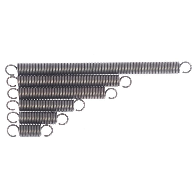1Pc Extension Tension Spring Springs Steel Hook Expansion Spring Wire Dia 1.0mm