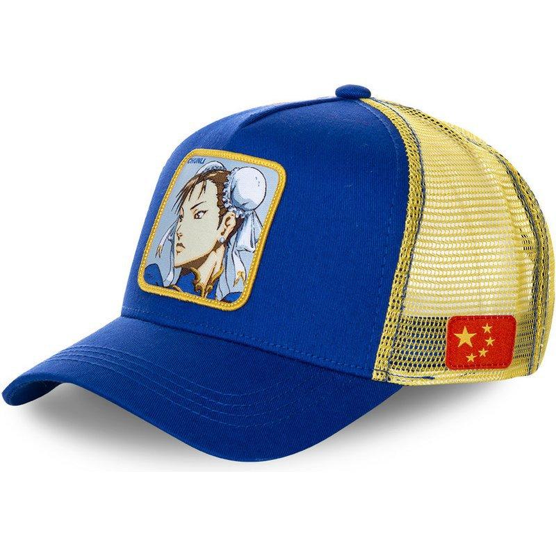 Street Fighter Mesh Cap Cartoon Mesh Cap Men's and Women's Baseball Cap Fashion Hip Hop