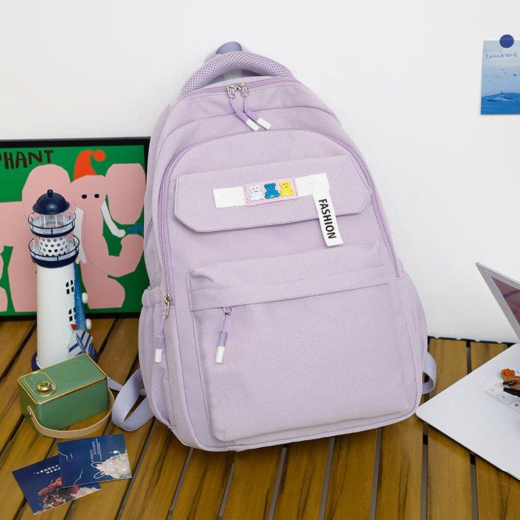 Модный многокарманный нейлоновый женский рюкзак, женский большой водонепроницаемый рюкзак, портативный школьный рюкзак для девочек, школьная сумка для студентов