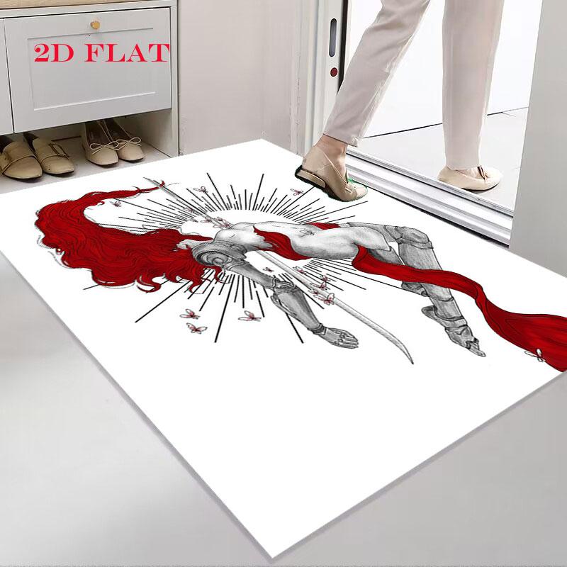 Malenia Rot Carpet Rug for Living Room Bedroom Home Sofa Decoration,Kids play Nonslip Floor Mat